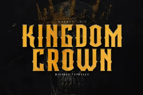KINGDOM CROWN font