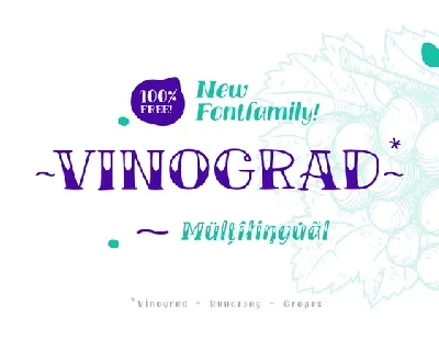 TM Vinograd Free font