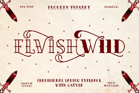 Elvishwild Demo Version font