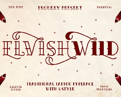 Elvishwild Demo Version font