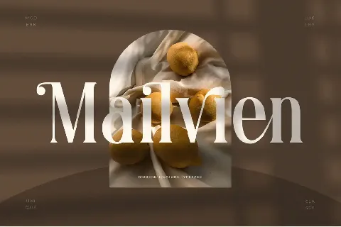 Mailvien font