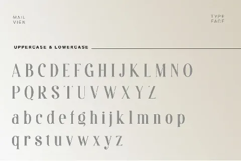 Mailvien font