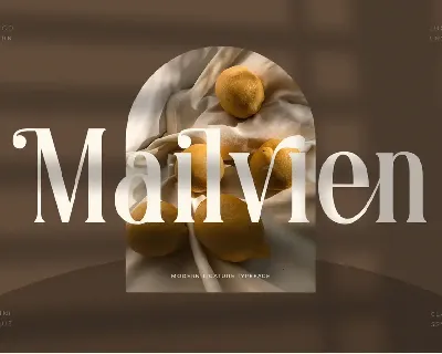 Mailvien font