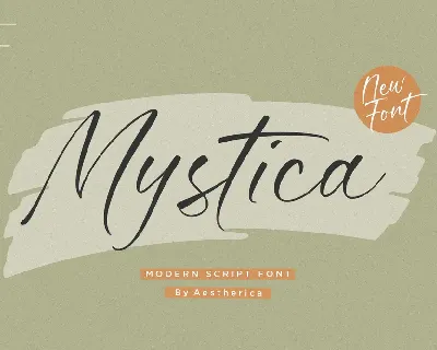 Mystica font