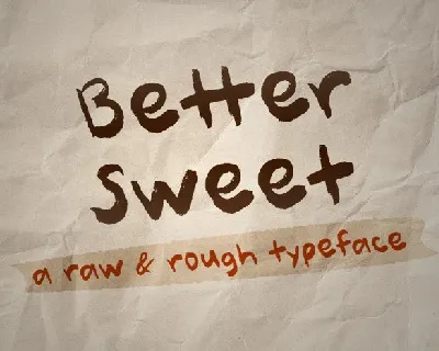 Better Sweet Script font
