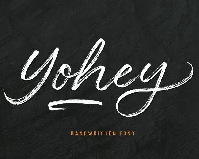 Yohey font