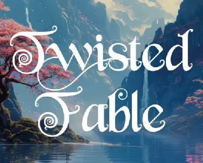 Twisted Fable font
