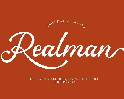 Realman font