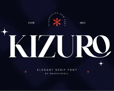 Kizuro font