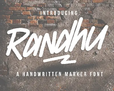 Randhu Free Trial font