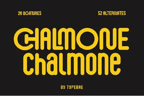 Chalmone font