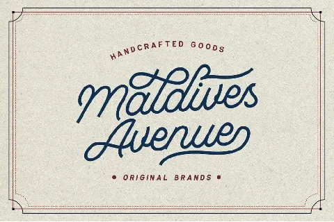 Madgue Script font