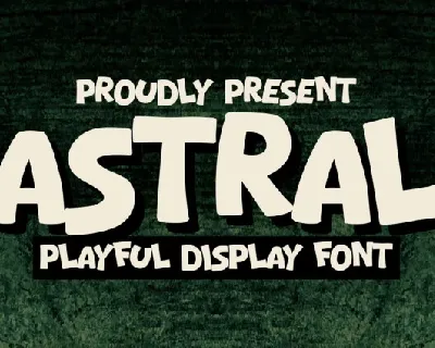 Astral Display font