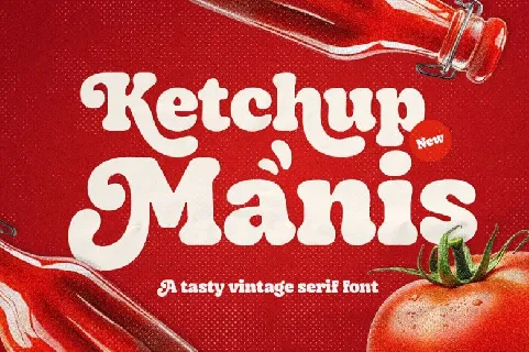 Ketchup Manis font