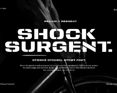 Shock Surgent font