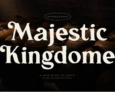 Majestic Kingdome font