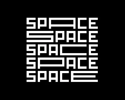 SpaceType font