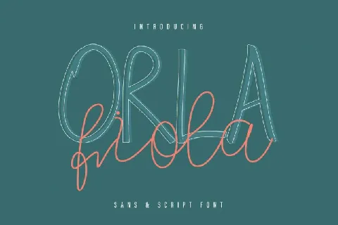 Orla Fiola Duo font