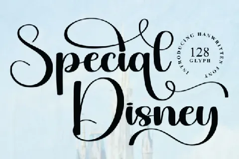 Special Disney font
