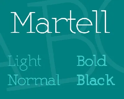 Martel Family font