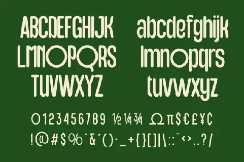 Majored Family font