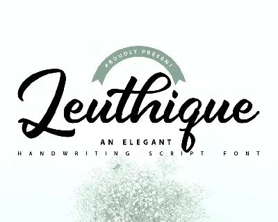 Leuthique font