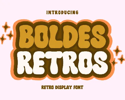 Boldes Retros font