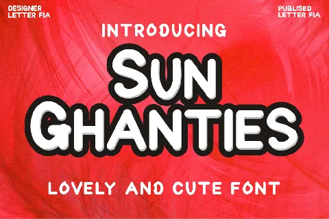 Sun Ghanties font