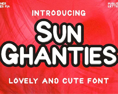 Sun Ghanties font