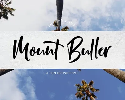 Mount Buller font