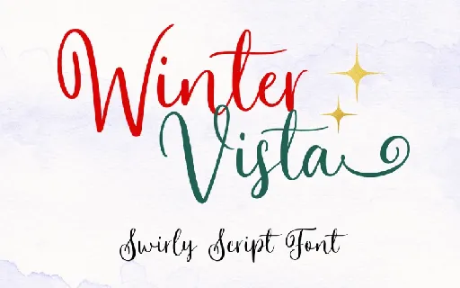 Winter Vista font