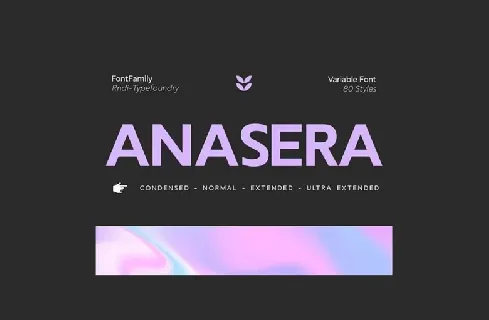 Anasera-Font font