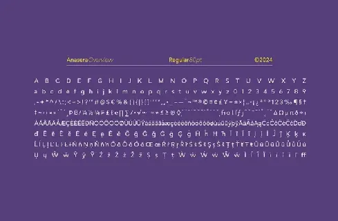 Anasera-Font font