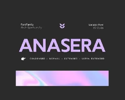 Anasera-Font font