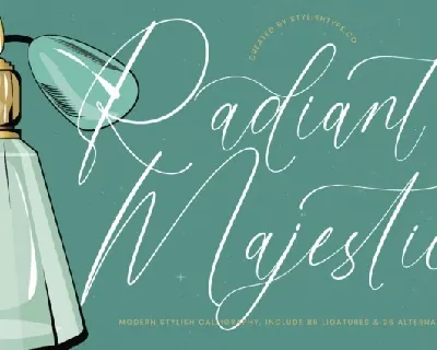 Radiant Majestic font