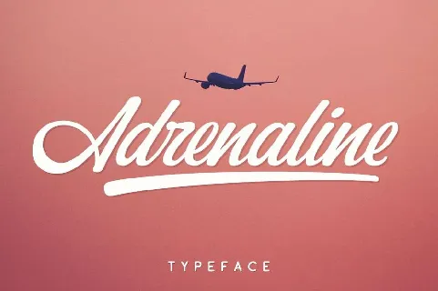 Adrenaline Script Typeface font