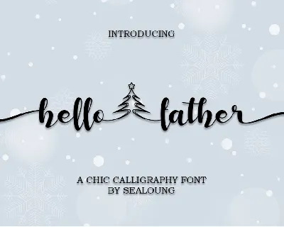 Hello Father font