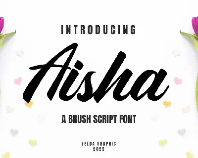 Aisha font
