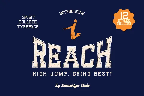 Reach font