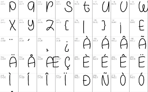 Galaxy Boy font