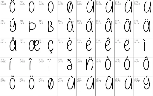 Galaxy Boy font