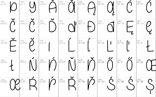 Galaxy Boy font