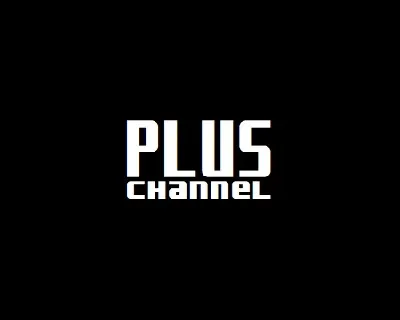 Plus Channel font