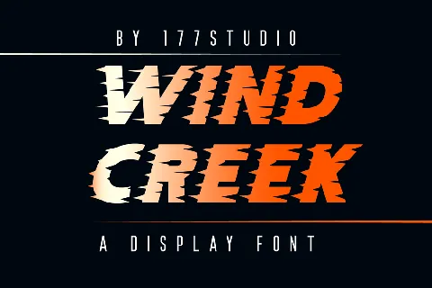 Wind Creek font