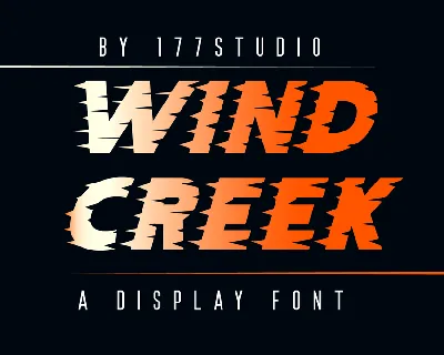 Wind Creek font