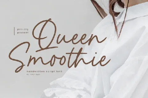 Queen Smoothie font
