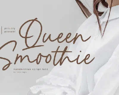 Queen Smoothie font
