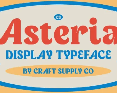 CS Asteria font