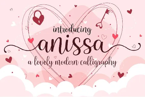 Anissa Lovely font