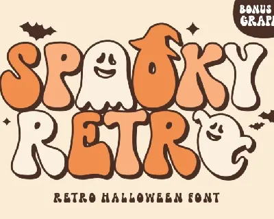 Spooky Retro font